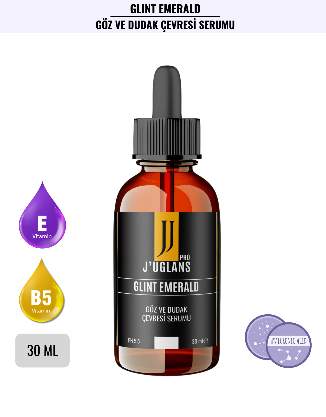 JUGLANS GLİNT EMERALD SERUM